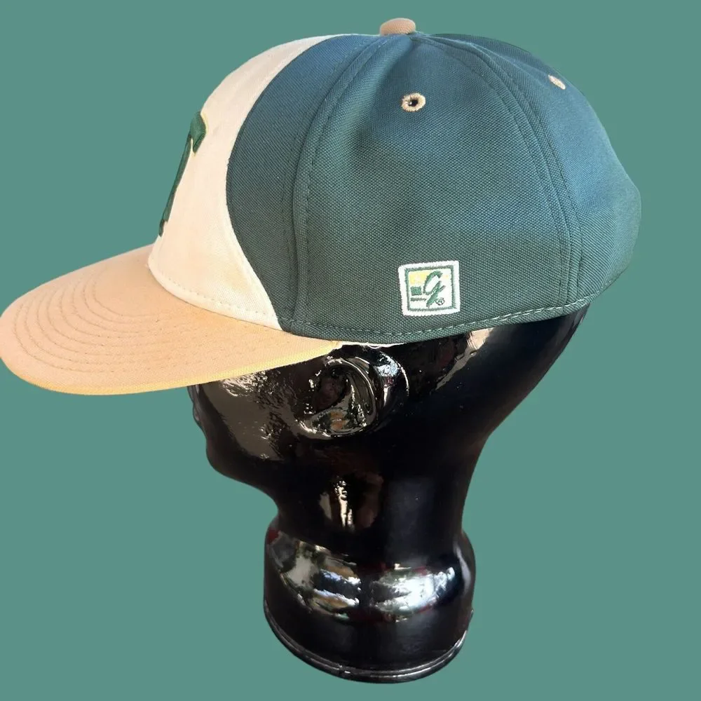 Minnesota Twins Hat Cap Small The Game Pro Game Tek TC Logo MLB Baseball Green - Picture 2 of 6